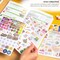 2000+ Small Planner Stickers Pack (Mega Pack) 5.3 x 7.5 x 0.2 inches